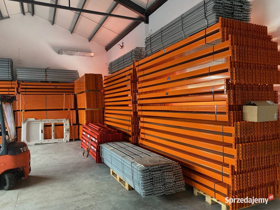 Regał paletowy H300x110 trawers 360 magazynowe Piaseczno sprzedam