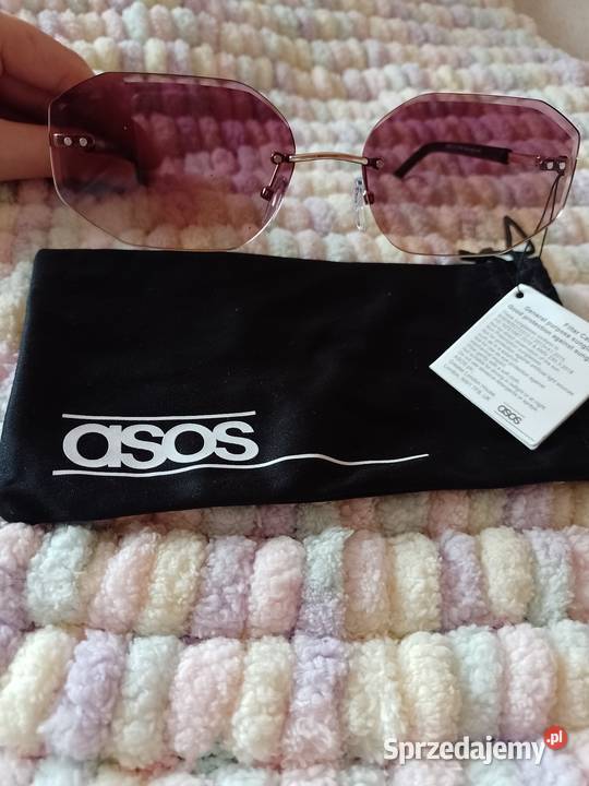 ASOS Ekskluzywne Okulary przeciwsłoneczne w etui Okulary Kraków