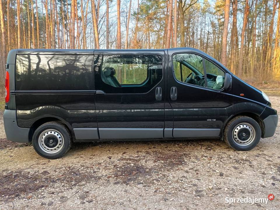 Trafic 20 DCI 115 Dubel Kabina Brygadówka Klima hak Mielec