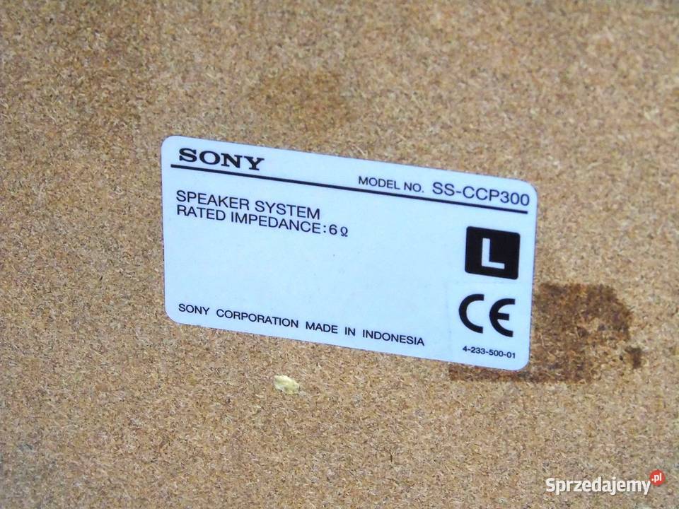 Kolumna Sony SSCCP300 sprawna i ładna WYSYŁKA Jasło