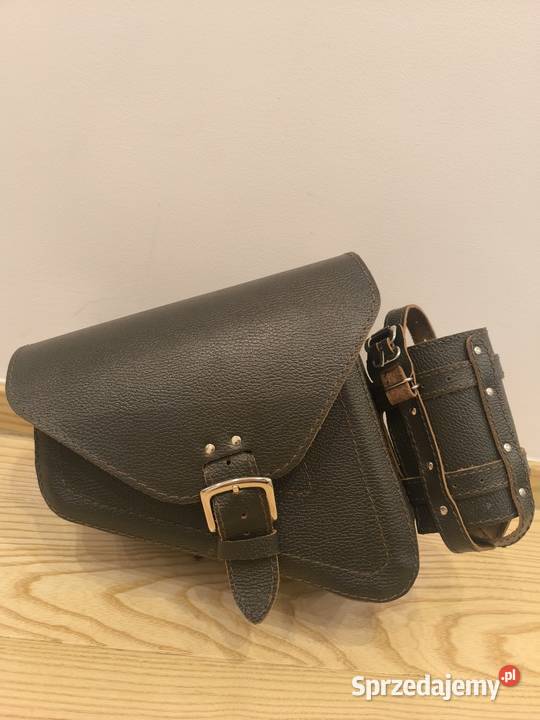 Sakwa Boczna Skórzana Chopper Klasyka Harley śląskie