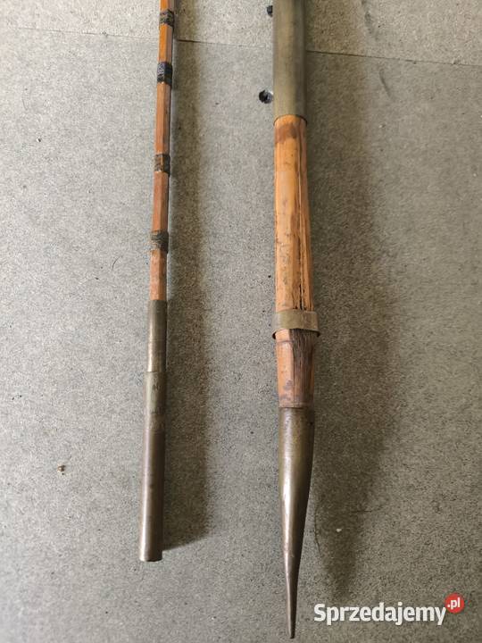 stare dwie wędki tzw klejonki ładnie zachowane Radomsko