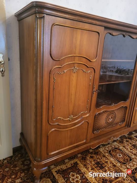 ładna biblioteka serwantka chippendale witryna kujawsko-pomorskie Sypniewo