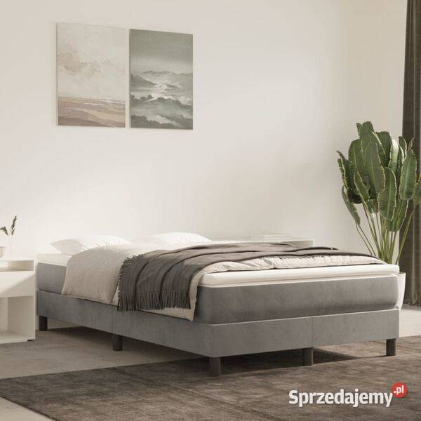 vidaXL Łóżko kontynentalne z materacem Warszawa