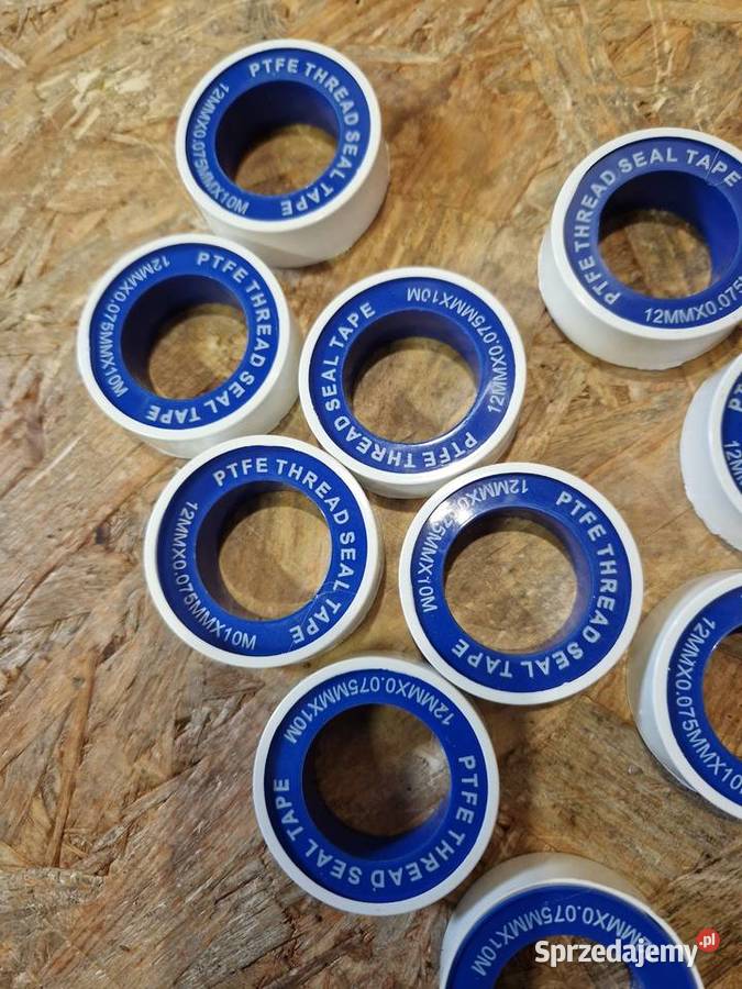 Taśma PTFE 12mmx0075mm 10m122400 Pozostałe Głogowa sprzedam