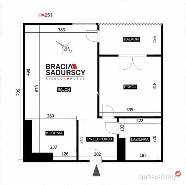 sprzedaży mieszkania 4326m2 2pok Kraków
