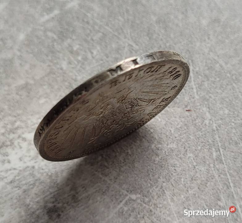 J19 NIEMCY CESARSTWO srebro 3 Marki 1910 r A Wola Kruszyńska sprzedam