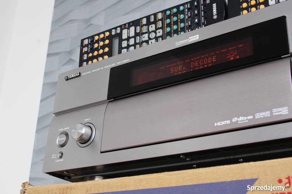Amplituner HD 71 Yamaha RXV1800 z HDMI Myślenice