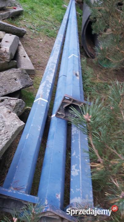 Słupy z latarni ocynkowane mocne lekie 95metra Dobczyce