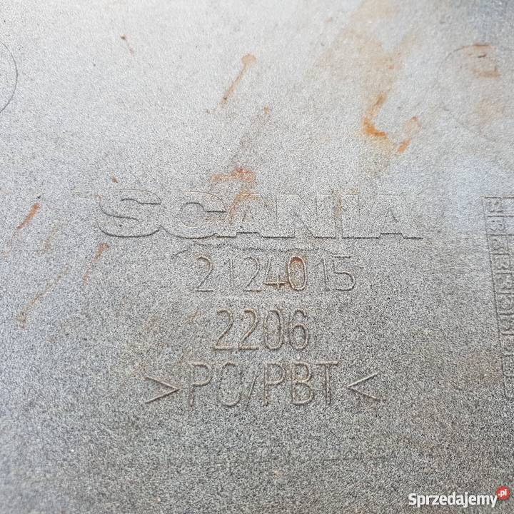 SCANIA R XPI OSŁONA MASKOWNICA LAMPY LEWA lubuskie Bieleń