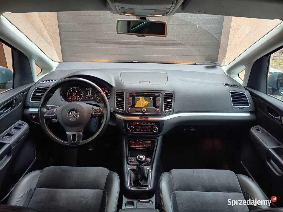 VW Sharan II 140 Alcantara 7os immobilizer sprzedam
