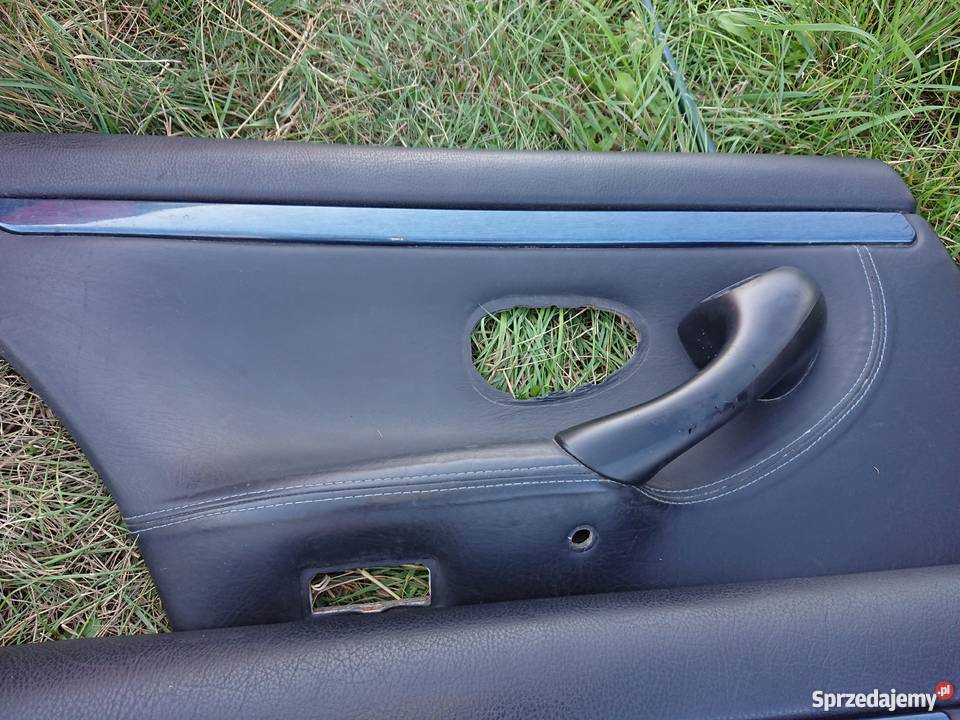 Komplet foteli i bloczków pół skóra Peugeot 406 kombi
