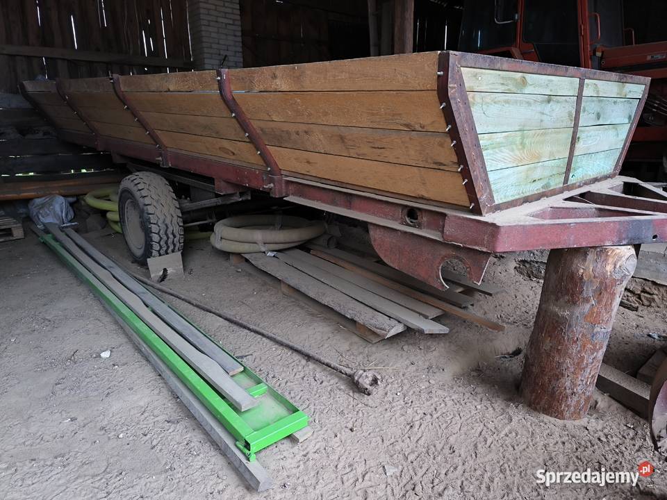 Przyczepa jednoosiowa nieuszkodzony Stary Zamość