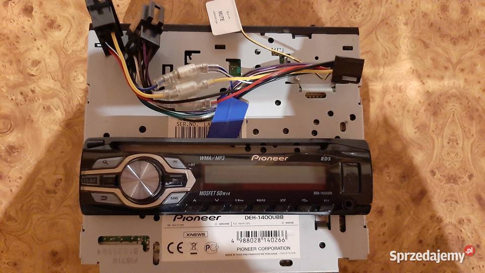 SPRZEDAM RADIO PIONEER DEH1400UBB łódzkie Łódź sprzedam