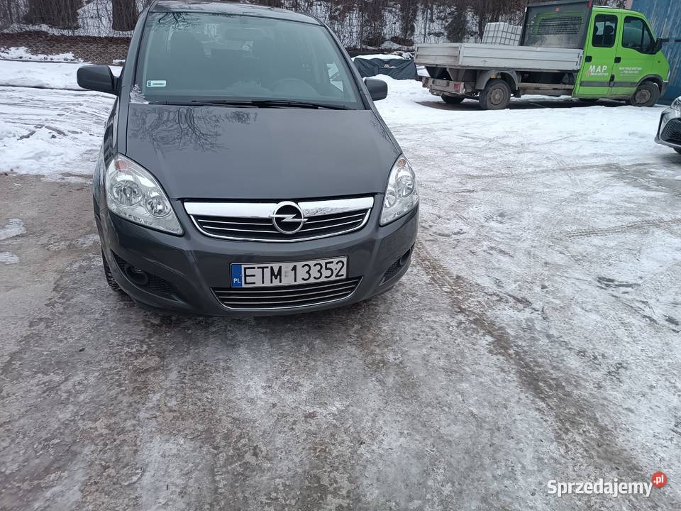 Opel Zafira B nieuszkodzony łódzkie Brzustów