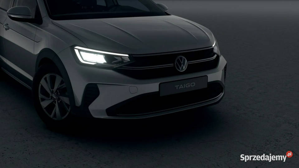 Volkswagen Taigo Nowa wersja Pure 10 TSI 116 DSG wspomaganie kierownicy Łódź