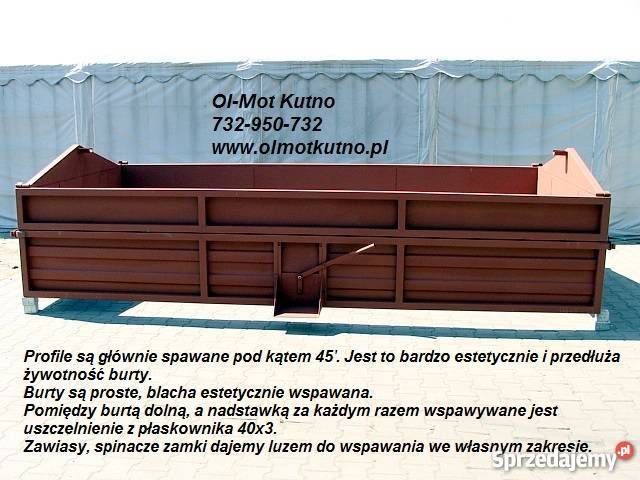 Burty do przyczepy D35 D47 D732 D47 D50 D55 łódzkie Kutno sprzedam