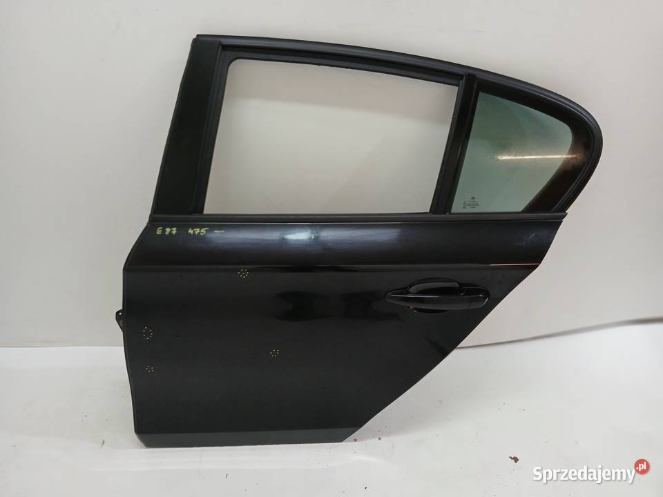 DRZWI LEWE TYLNE BMW E87 BLACK SAPPHIRE 4759 Części samochodowe