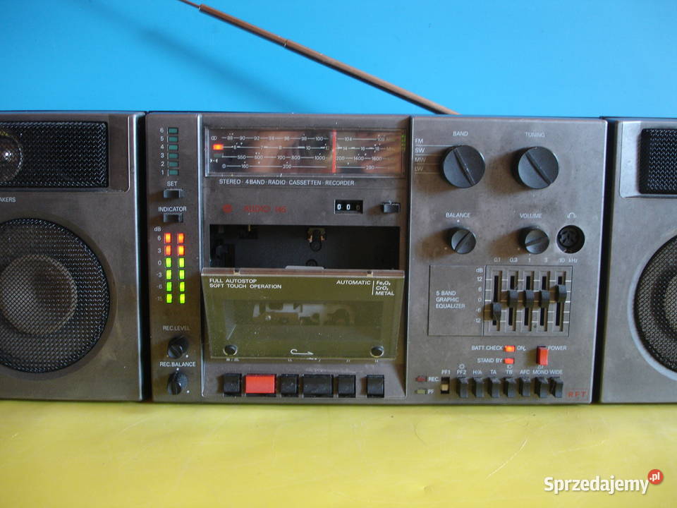 Radiomagnetofon RFT DDR EAW AUDIO 145 Zielona Góra