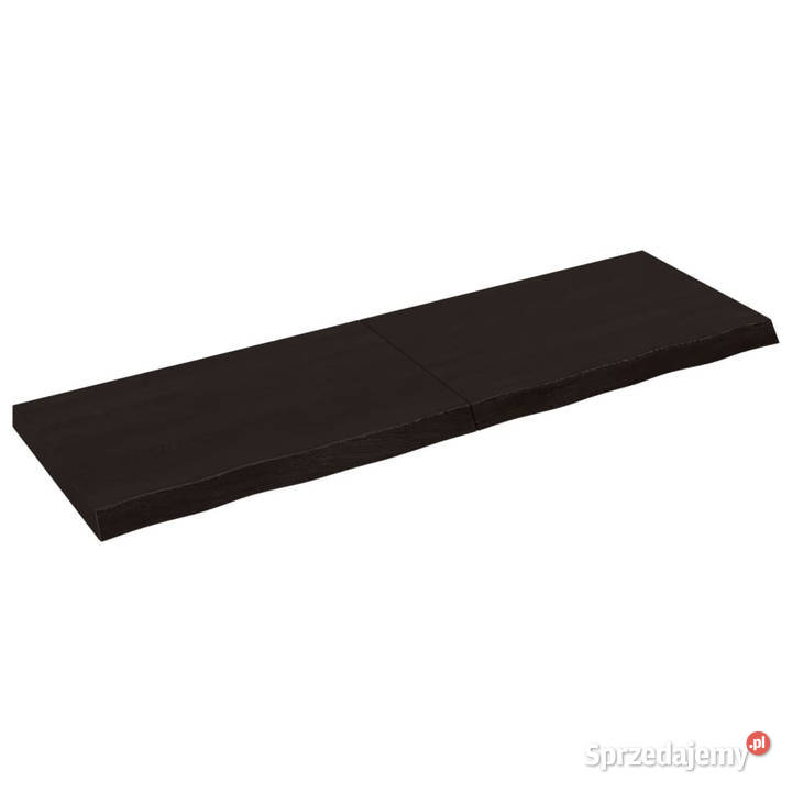Blat stołu ciemnobrązowy 160x50x26 lite drewno Warszawa sprzedam