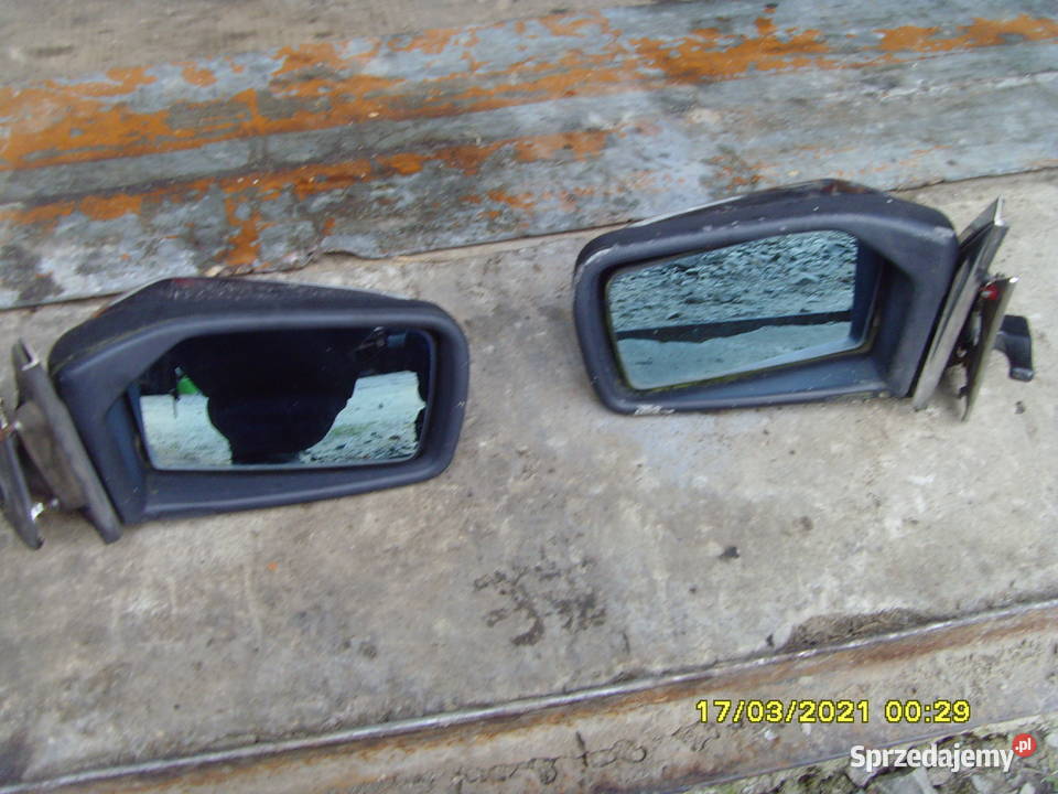 Lusterko Prawe Lewe Mercedes 123 Chrom osobowe Goraj