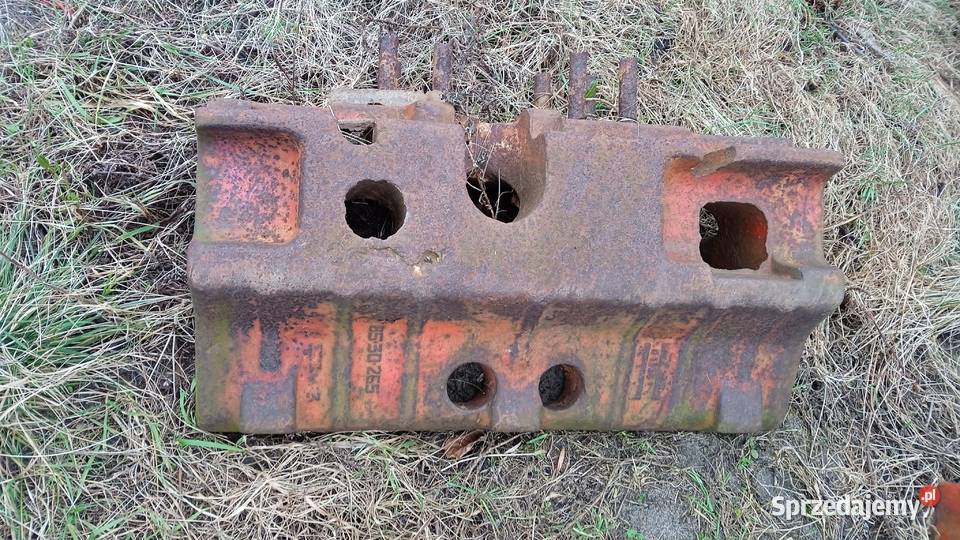 ciężar balast obciążnik spycharka dt 75 det dt75 łódzkie Bryski