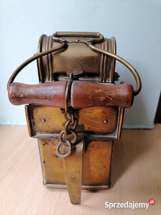 Niemiecka wojskowa lampa karbidowa z lat 30 tych Kraków