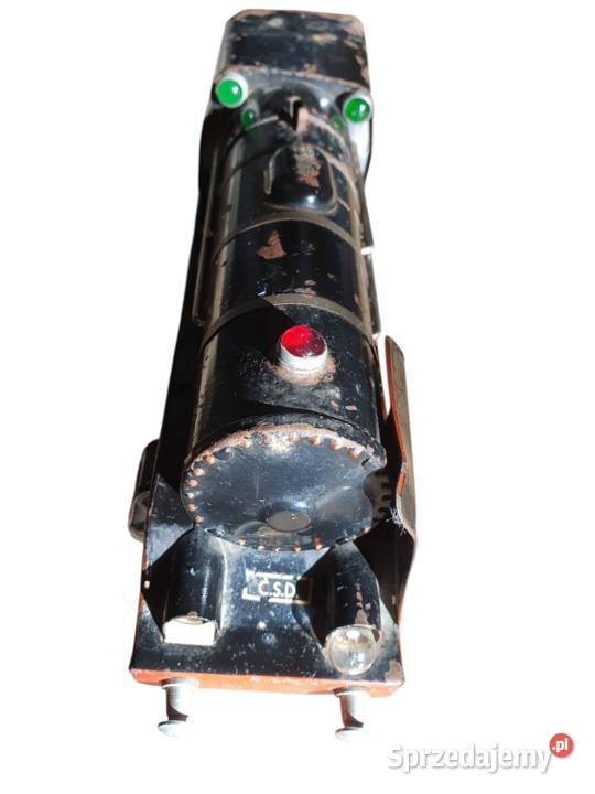 Stara zabawka lokomotywa Chemoplast lata 50 Cieszyn