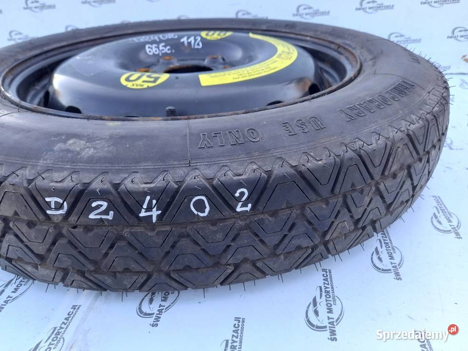 MERCEDES W169 koło dojazdowe 1259016 98M 5x112 Kielce