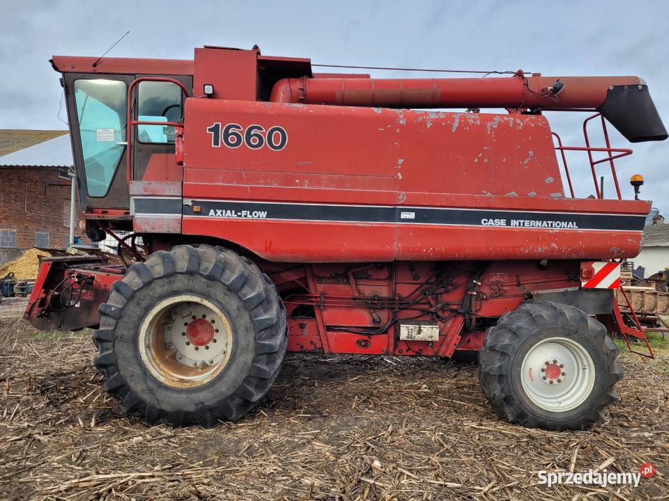 Kombajn Case Axial 1660 Oryginał heder 6metrow wielkopolskie Raszków