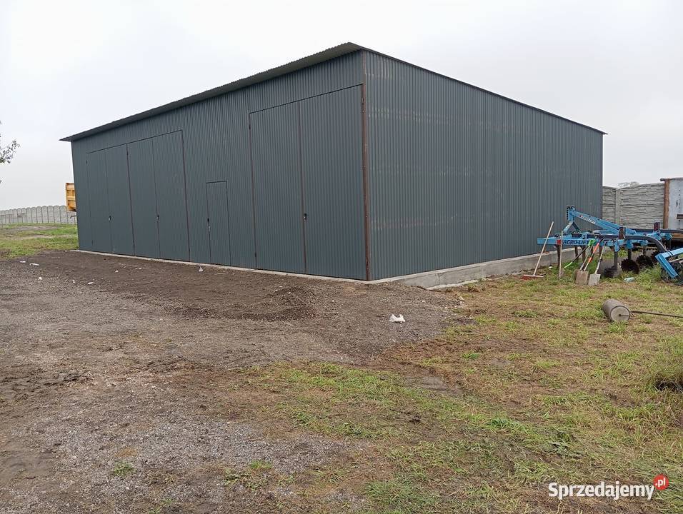 Garaż blaszany OCYNKOWANY Magazyn Wiata Hala Sprzedaż Kraśnik