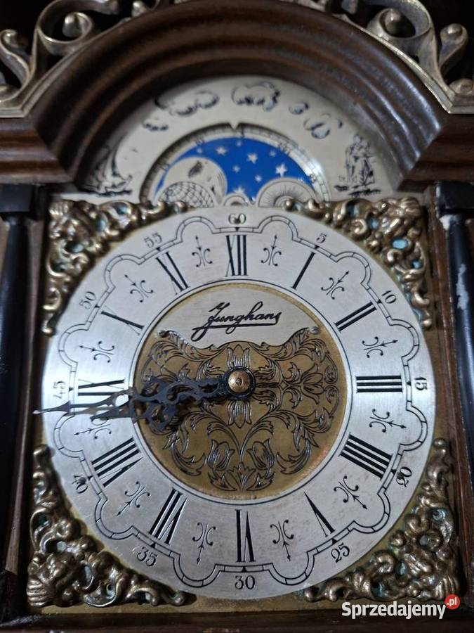 Holenderski zegar z fazami księżyca podkarpackie Rzeszów sprzedam
