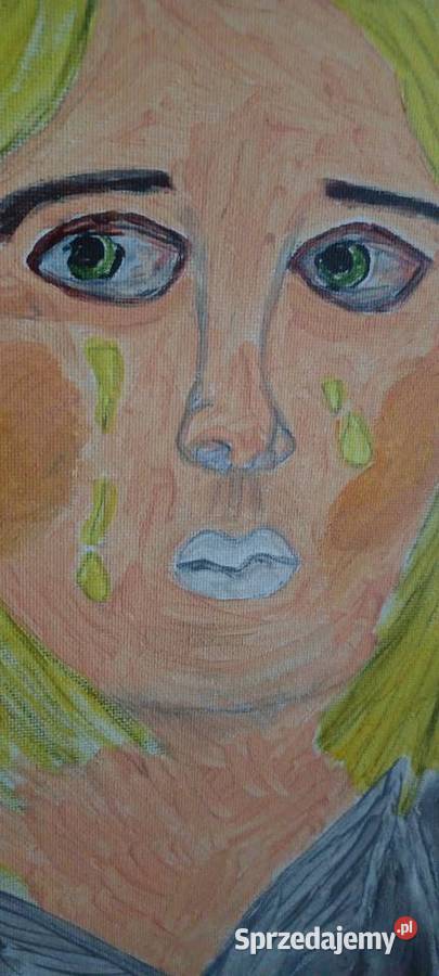 styl obrazu naiwny amatorki przedstawiający wielkopolskie Poznań