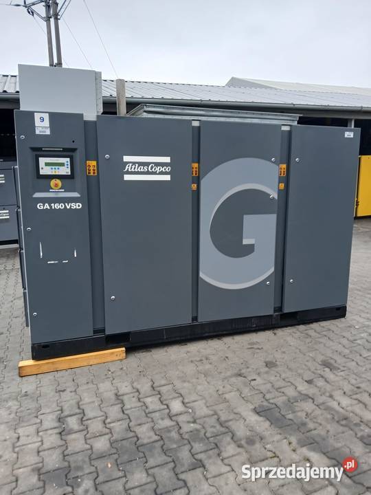 Sprężarka ATLAS COPCO GA160VSD 186kW 4821836mmin Wilków