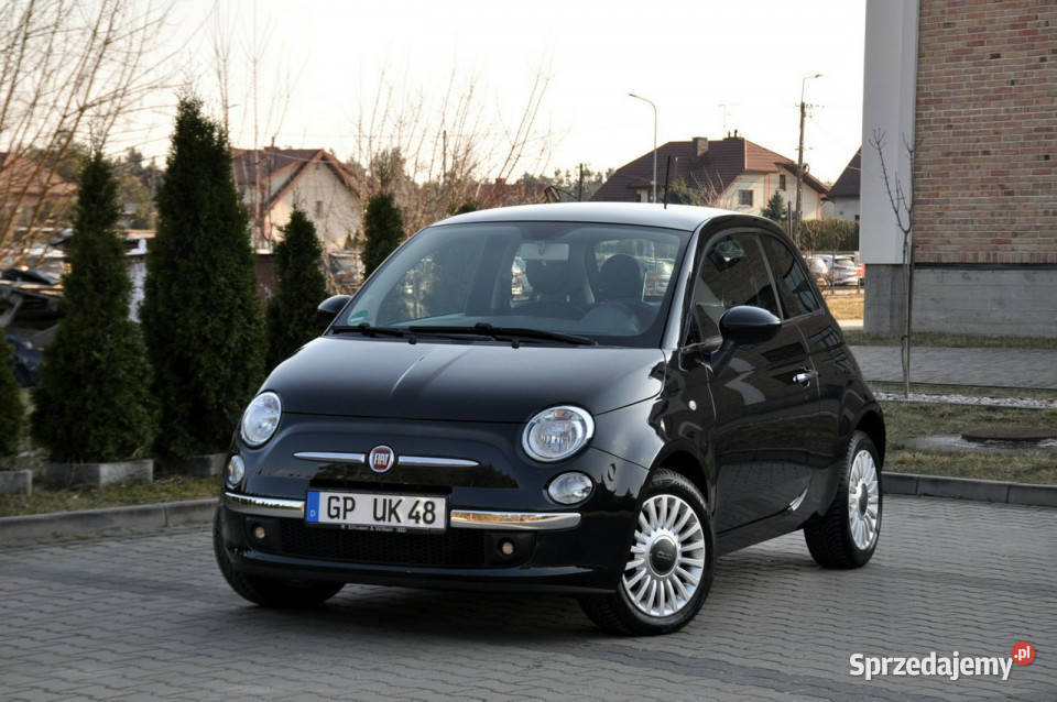 Fiat 500 12i69PanoramaKlimatronikWelurChromI benzyna Ostrów Mazowiecka sprzedam