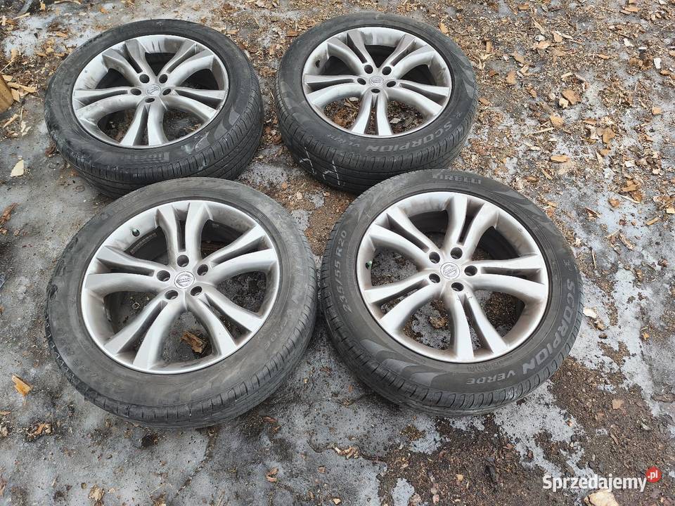 Alufelgi z oponami letnimi 2355520 nissan Murano Samochodowe Białystok