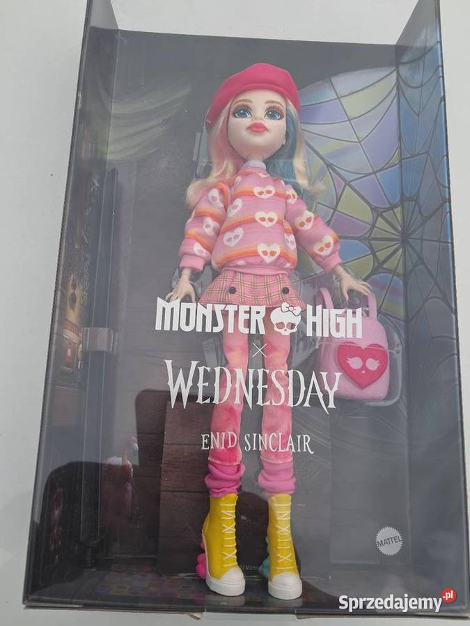 Lalka kolekcjonerska Monster High Enid Sinckar Mattel Baszki sprzedam