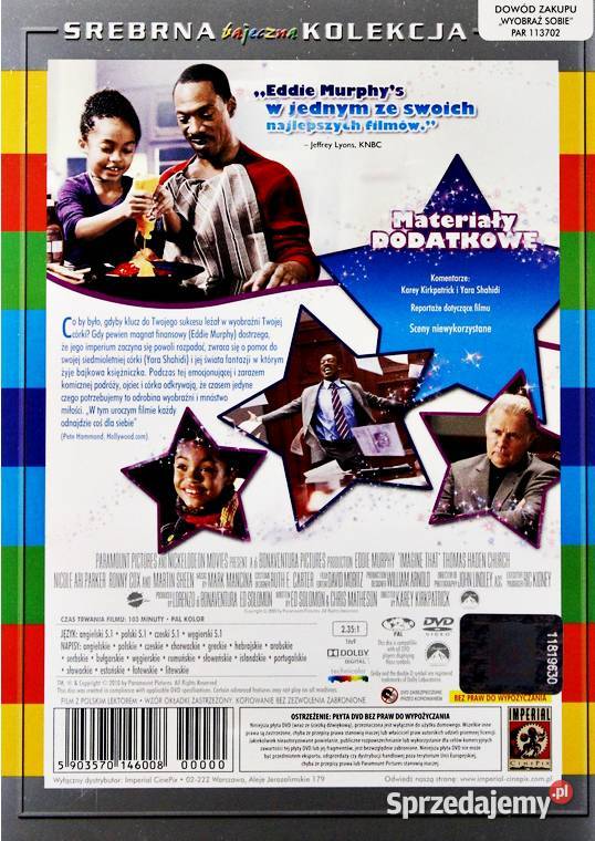 WYOBRAŹ SOBIE EDDIE MURPHY SREBRNA KOLEKCJA Filmy wielkopolskie Kalisz