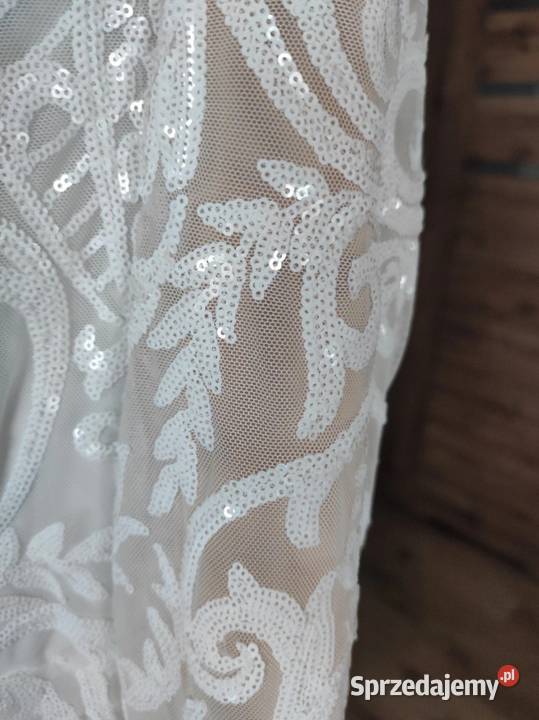 Suknia ślubna 48 4XL Bonprix biała Suwałki sprzedam