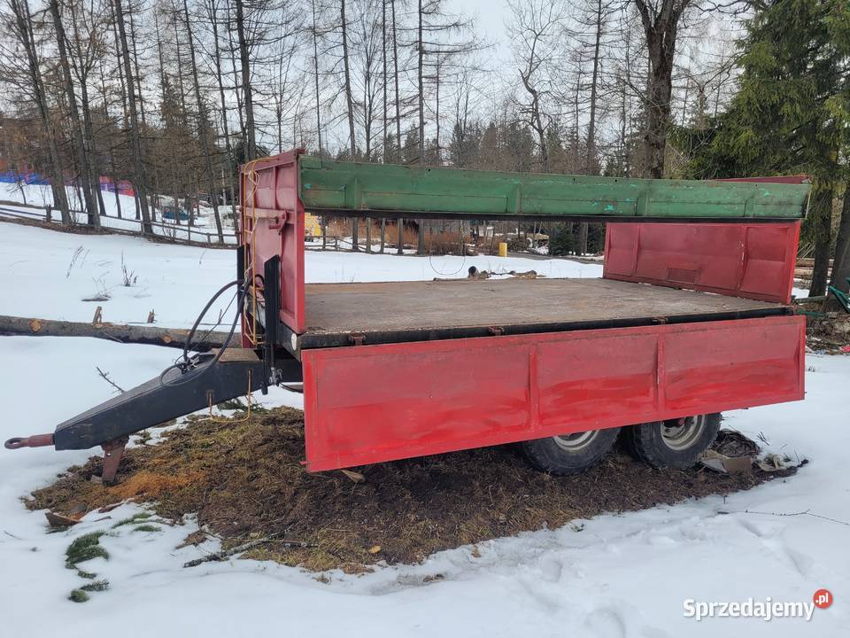Przyczepa rolnicza tandem