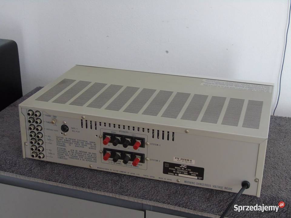 Wzmacniacz JVC AX40 korektor mocny 350 wat Jasło
