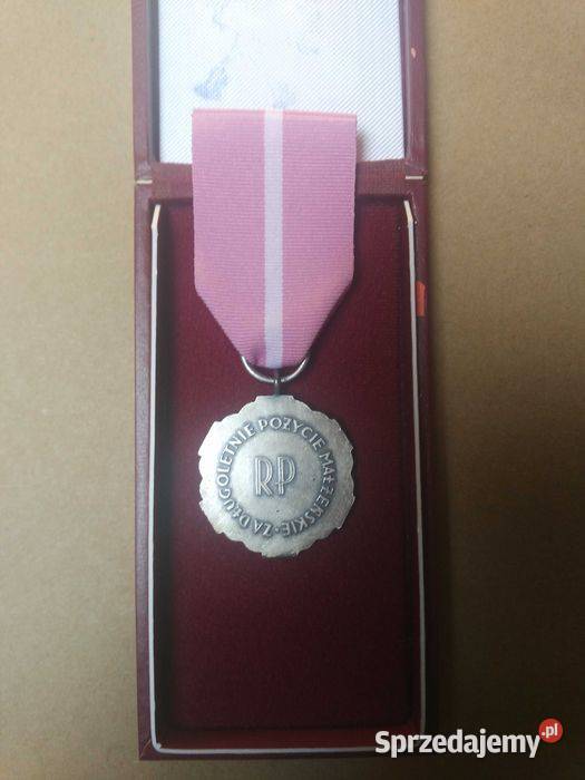 Medal długoletnie pożycie małżeńskie Bytom