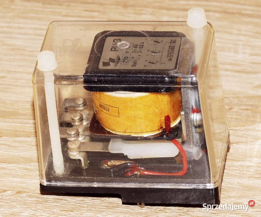 Przekaźnik PU3 ELEKTROBUDOWA 4 A 250 VAC cewka śląskie Gliwice