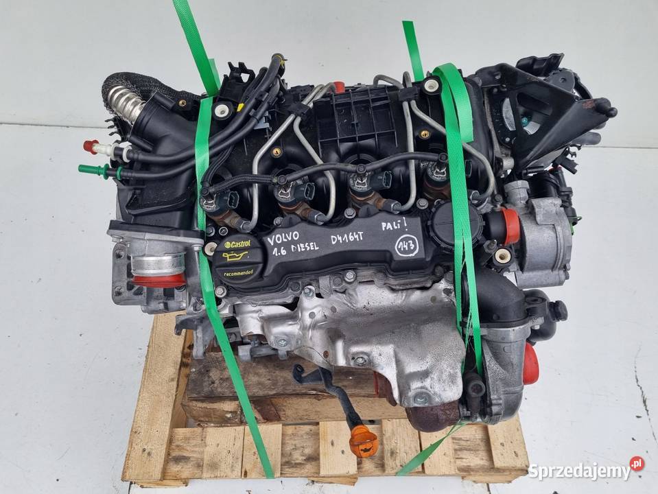 SILNIK KOMPLET Volvo V50 16 D DIESEL 109 ładnie Rudka