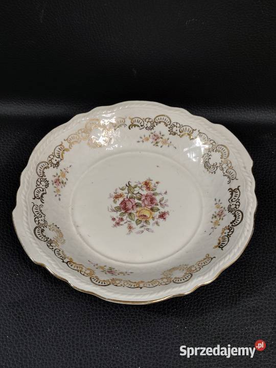 Patera Półmisek Talerz Porcelanowy w Stylu Poddębice