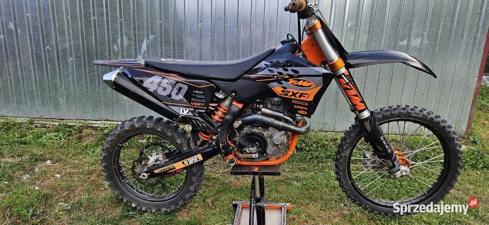 Ktm sxf 450 2010 r el starter zamiana 2t 63KM Gorlice sprzedam