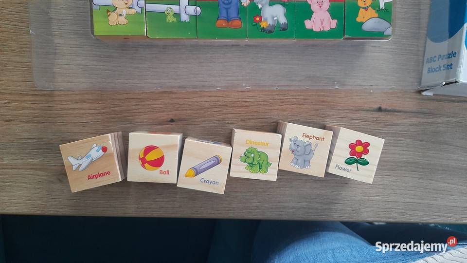 Klocki drewniane Fisher Little people Tarnów