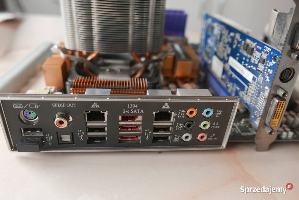 Płyta Główna ASUS P5Q WS Core 2 Quad Q9550 8GB Asus Płyty główne Łódź