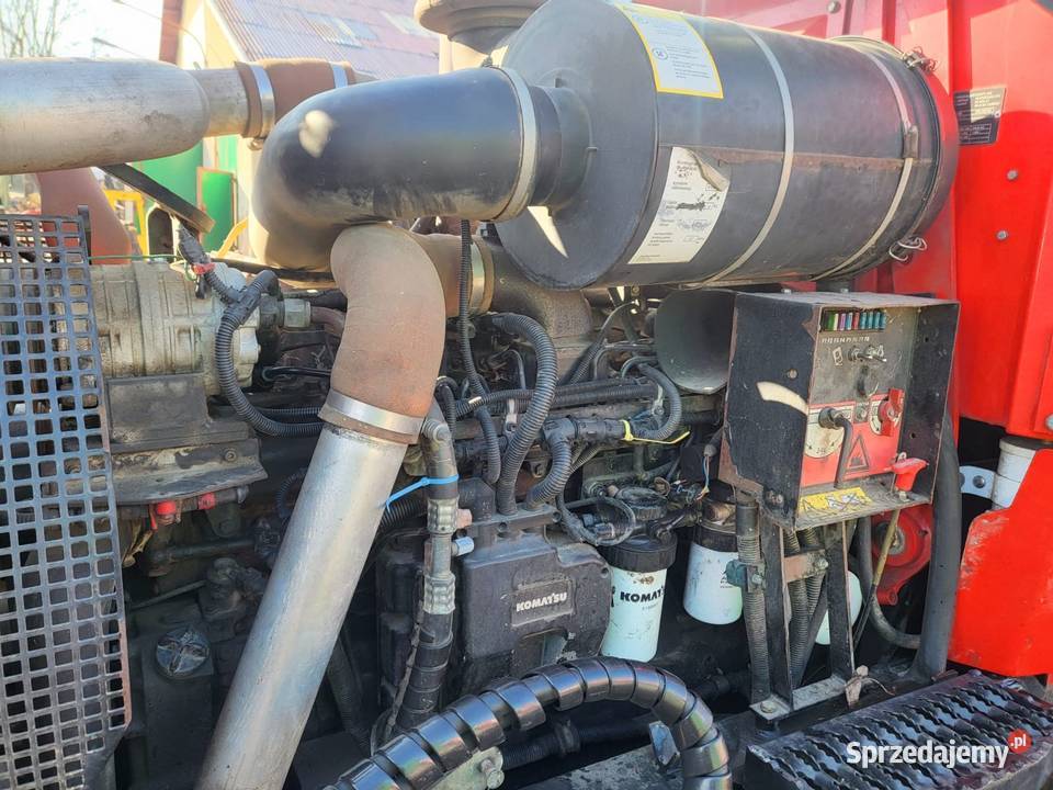 Forwarder Komatsu 8604 Leśnictwo Jordanów