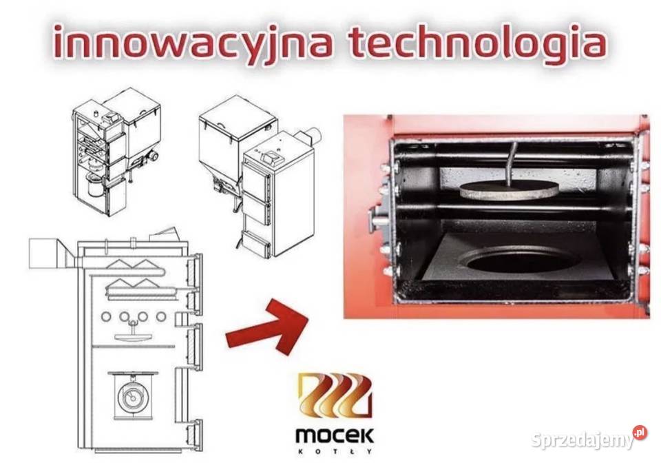 Kocioł Mocek PRO kotły 25 kW 5 Klasa piec Jarosław